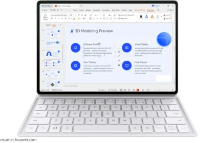 Hauwei MatePad 12X menampilkan fitur WPS Office PC-Level
